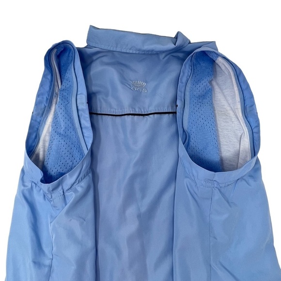 Y2K Oleg Cassini Sport Convertible Windbreaker Jacket Size XLP Removable Sleeves - Picture 12 of 16